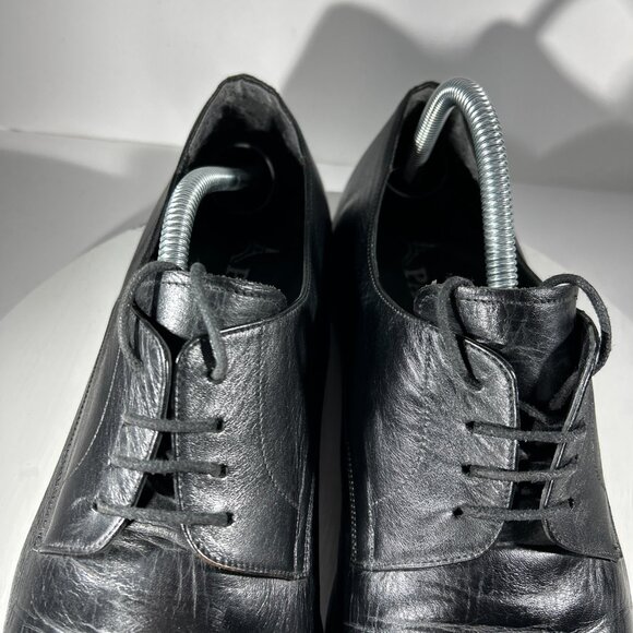 CHAUSSURES Paris Mens Leather Dress Shoes Size 11 EU 44 Black Oxford Pointed Toe main image 7